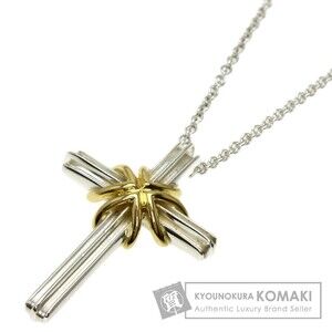 Tiffany Signature Crossbody Necklace Silver Yellow Gold Co